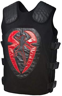 Cup Of Fashion Superhero Halloween Costume Vest - Men Cosplay Leather Merchandise