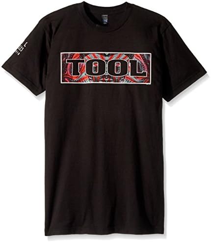 Tool Shaded Box Triple Face 2-Sided T-Shirt Black Small