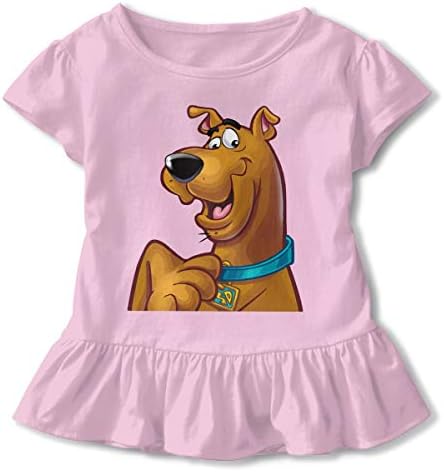 MyLoire Scooby Doo Toddler Girls' T Shirt Cotton Basic Outfit Tee