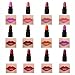 Buytra Beauty Makeup 12 Colors Lipstick Set Moisten Long-lasting High Gloss Mini Lip Cream