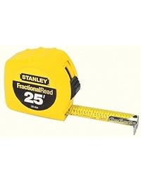 Stanley Hand Tools 30   454 25 'Fractional Lectura regla cinta