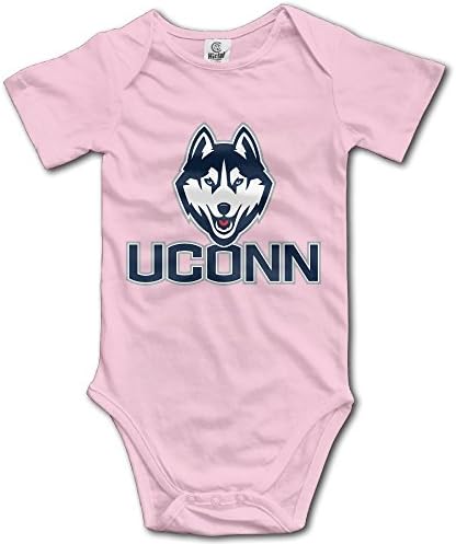 UCONN Huskies Short Sleeve Pack Bodysuits For Baby Unisex