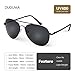 Duduma Premium Classic Sunglasses Mirrored Lens Sunglasses for Men Women Sun glass shades UV400 Protection