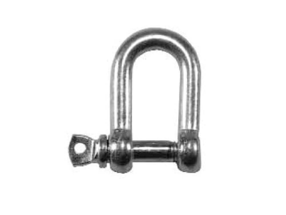 Faithfull CHDS60SS 6mm D Shackle Stainless Steel (Pack of 2)