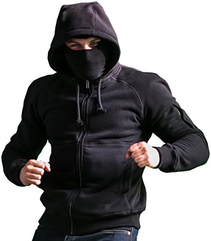 PG Wear Men's Track Jacket Black