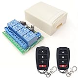 DieseRC DC 12V 24V 4CH Wireless Remote Control