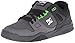 DC Men's Stag 2 Skate Shoe, Black/Dark Shadow/Green, 6 M US
