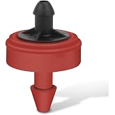 DripGrows 0.5 GPH Pressure Compensating Junior (PCJ) with Barb Outlet Dripper Emitters (50)