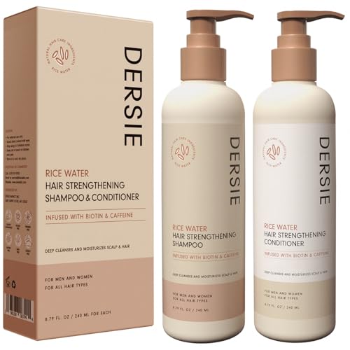 Rice Water Hair Shampoo and Conditioner (480 ml (Pack of 1))