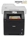 Brother Printer MFC-L8850CDW Wireless Color Laser Printer with Scanner, Copier and Fax, Amazon Dash Replenishment Enabled