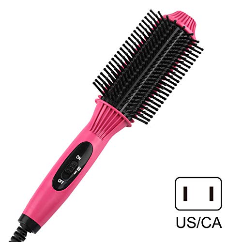 Alexsix 2 in 1 Mini Straight Hair Curler Professional Hair Curling Iron Hair Styling Tools - Thumbnail 4