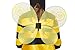 Spooktacular Creations Halloween Bee Costume Women, Adult Bee Wings Costume for Halloween Dress up Party, Cosplay Party (Standard)
