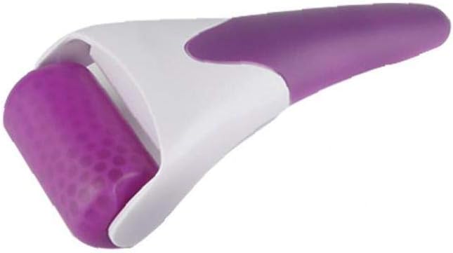 YZLSM Massage Ice Roller for Face & Eye Puffiness Migraine Pain Relief and Minor Injury Holder Roller for Face Plastic Ice Roller for