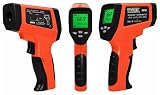 Geatex GXT60 Dual Laser Instant-read IR Non contact Digital Temperature Gun with Dual Laser Sight Targeting
