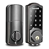 [2021 Newest] Smart Lock Front Door, Keyless Entry