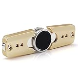Amy & Benton Fidget Spinners Metal--Unique Design, Hand Polishing, Titanium Alloy Body, Gold