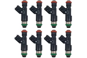 TROLLING MAN OEM 12594512 217-2436 Fuel Injection Nozzle 8PCS Compatible With Chevrole-t Tahoe 4.8L 5.3L GMC Yuko-n Sierr-a Savan-a 1500