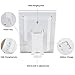 Makeup Mirror with Lights , LED Lighted Movable Vanity Mirror Bright LED Magnification Large Screen Touch Dimmable (White)