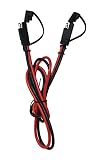 Tetra-Teknica MotoBasic Series SAE-12G SAE Quick Disconnect Extension Cable, 3 Feet, 12AWG Copper Wire