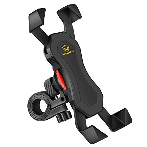 visnfa New Bike Phone Mount Anti Shake and Stable 360° Rotation Bike Accessories for Any Smartphone GPS Other Devices Between 3.5 and 6.5 inches