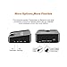 Baile Bluetooth Transmitter and Receiver, Digital Optical TOSLINK and 3.5mm Wireless Audio Adapter for TV/Home Stereo System – aptX Low Latencythumb 3