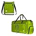 Coreal 80L Foldable Travel Camping Duffel Luggage Bag with Shoe Compartment