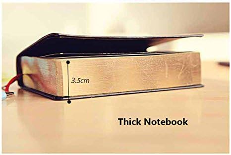 Soft Faux Leather Thick 640 Pages Blank Notebook A5 Daily Bible Study Notebook Diaries Drawing Sketchbook Scrapbook Life Records Best for Two Years Writing - Image 5