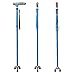 KingGear Travel Adjustable Folding Canes and Walking Sticks for Men and Women - Led Light and Easy Grip Handle for Arthritis Seniors Disabled and Elderly - Best Mobility Aids Cane (Blue)