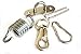 MHMYDZ Hammock Chair Spring Swivel Kit Hammock Chair Ultimate Hanging Kit Stainless Steel Suspension Ceiling Hooks Hammock Chair Hanger Swivel Hook and Snap Hooks Hammock Hooks primary