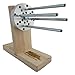 Maxi-Monkey Pro Plus Paracord Tool Jig by Jig Pro Shop (Silver) ~ Makes Ball Knots from 5/8
