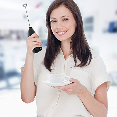 6 Handheld+Operated+Cappuccino+Chocolate+Stainless