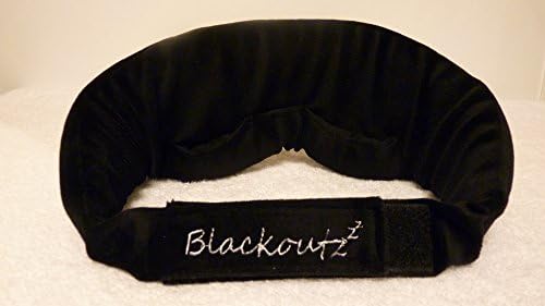 Blackoutzzz Velvet Luxury Sleep Mask 3D Contoured with Memory Foam