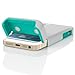 Incipio IPH-847 Stashback for iPhone 5-1 Pack - Retail Packaging - White/Turqoise