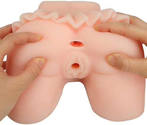 Uudireo 3D Life-Size TPE Dolls with 2 Opening Toys for Men Love doles for Man Realistic Adults Toys for Men Bedroom Self Pleasure Jzrdm000325