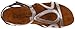 NAOT Women's Dorith Sandal Silver Threads Leather 9-9.5 N-M US