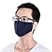 FakeFace Adult Face Masks Activated Carbon Cotton Masks Dust Allergy Flu Masks For Breathe Healthy Filters Dust, Pollen, Allergens, Flu Germs - 3 Pieces