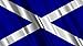 SoCal Flags® Brand Scotland Flag 3x5 Foot Polyester Saint Andrews Cross - High Quality Weather Resistant Durable Indoor Outdoor Banner - 100d Material Not See Thru Like Other Brands