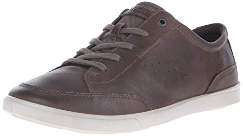 ECCO Men's Collin Classic Tie Fashion Sneaker, Dark Clay, 45 EU/11-11.5 M US