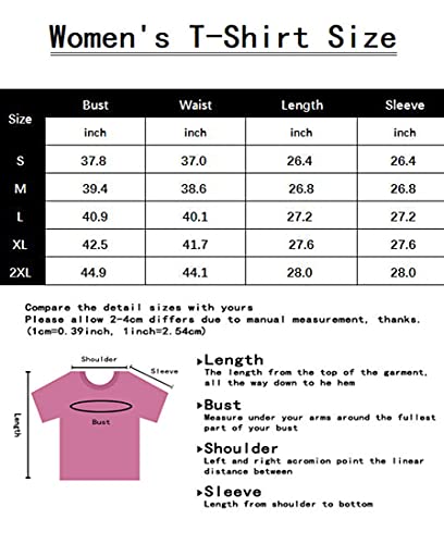 Christmas Movie Coffee T-Shirt Women Short Sleeve Novelty Graphics with Saying Funny and Cute Tee Tops (S, Green#1)