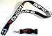 Dodge Lanyard Red Logo White Imprint 1 inch x 22 inch Key Chain ID Badge Card Holder Hanger