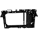 Evan Fischer Radiator Support Compatible with 2011 2012 2013 Ford Fiesta S SEL SE SES Titanium Models Assembly