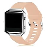 Wearlizer Fitbit Blaze Classic Band Silicone Replacement Strap For New Release Smart Fitness Watch Fitbit