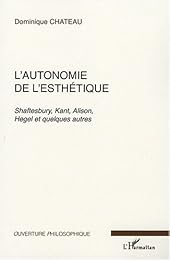 L' autonomie de l'esthétique