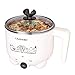 1L Liven Electric Hot Pot with SUS 304 Inner Pot, Cook Noodles and Boil Water Eggs Easy,Small Electric Cooker 600W 120V HG-X1007