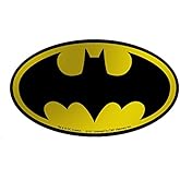 Licenses Products DC Comics Batman Logo Gold Foil Sticker