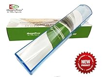 MagniPros 3X Hands-FREE Large Magnifying Glass Bar Magnifier-Magnifies Entire Row- Wide Viewing Area-Ideal for Small Prints & Low Vision (8.5)