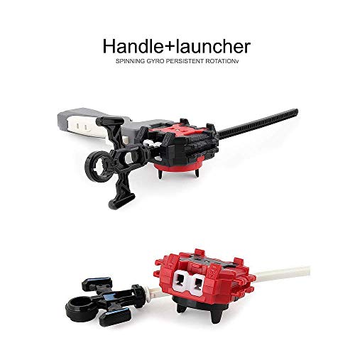 Hityblty Bay Battle Burst Avatar Attack Battle Set with Two String Launcher and Grip Starter Set