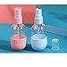 Plastic Spray Bottles 60ML - 2 OZ Empty Clear Mini Travel Bottle TSA Approved With Fine Mist Sprayer, Refillable Perfume Atomizer Leak Proof, Use for Liquid, Cleaning Products, Aromatherapy