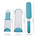 FULNEW Pet Hair Remover Fur and Lint Remover with Self-Cleaning Base Double-Sided Dog Hair Remover for Clothing, Furniture, Carpet, Car Seat