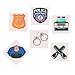 Fun Express Police Party Tattoos (72 Pieces) Party Favors, Arts & Crafts Supplies primary